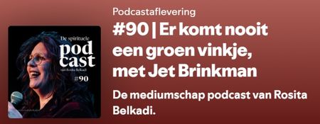 Jet is te gast bij Rosita Belkadi, podcast over rouw en verlies